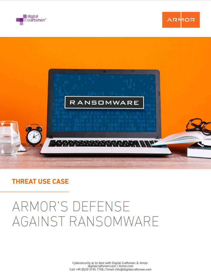 armour defense against ransomeware
